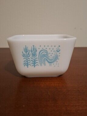 Pyrex Vintage 501 Amish Butterprint Rectangle Refrigerator Dish No Lid